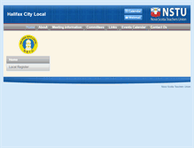 Tablet Screenshot of halifaxcity.nstu.ca